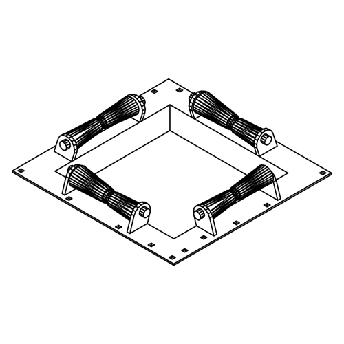 Internal Square Style Pile Guide